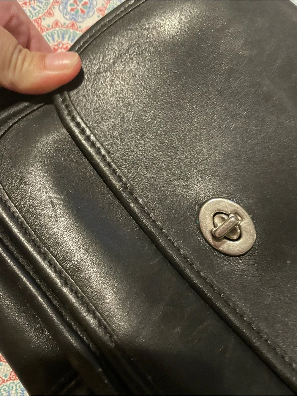 Vintage Coach Ramblers Legacy Bag
